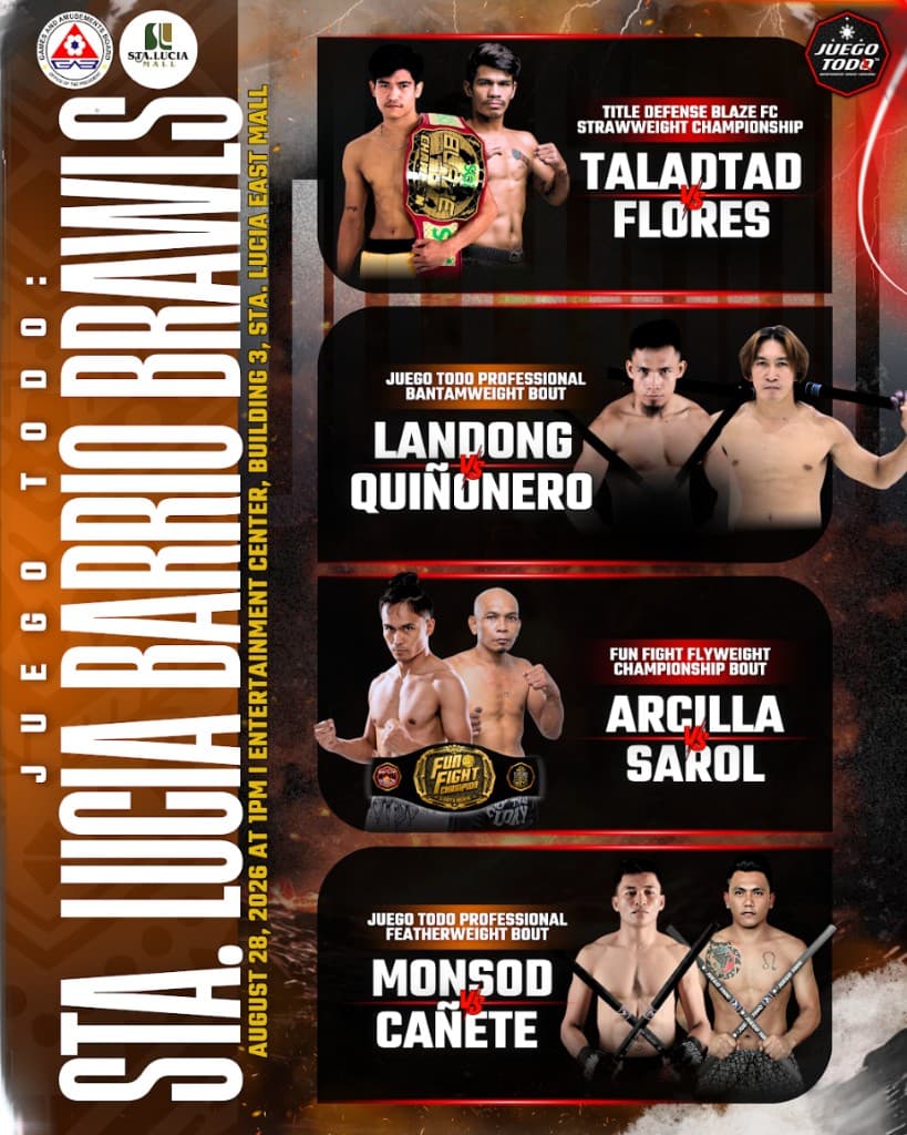 UGB46 JUEGO TODO 1st Proclamation Anniversary official event poster